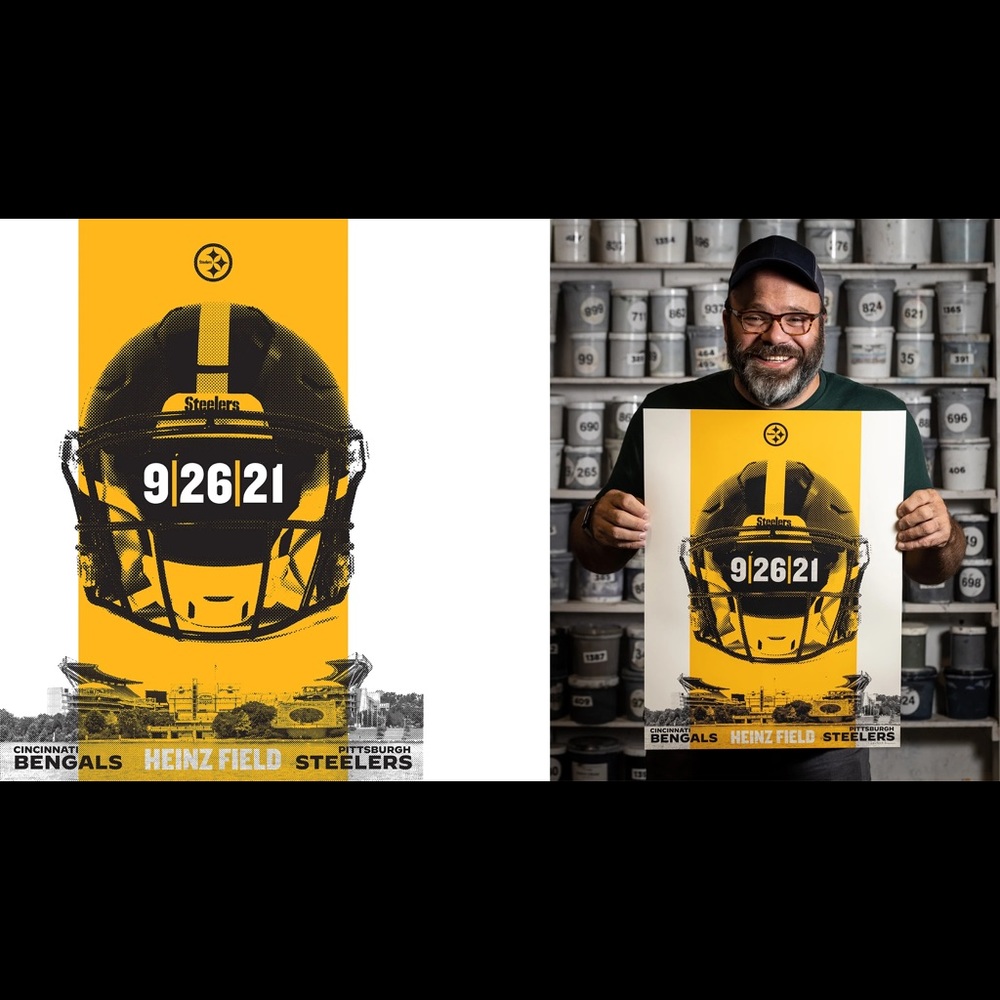 Week 3: Steelers vs. Bengals game day print